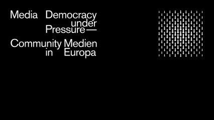 Event-Tipp: Konferenz „Media Democracy under pressure"